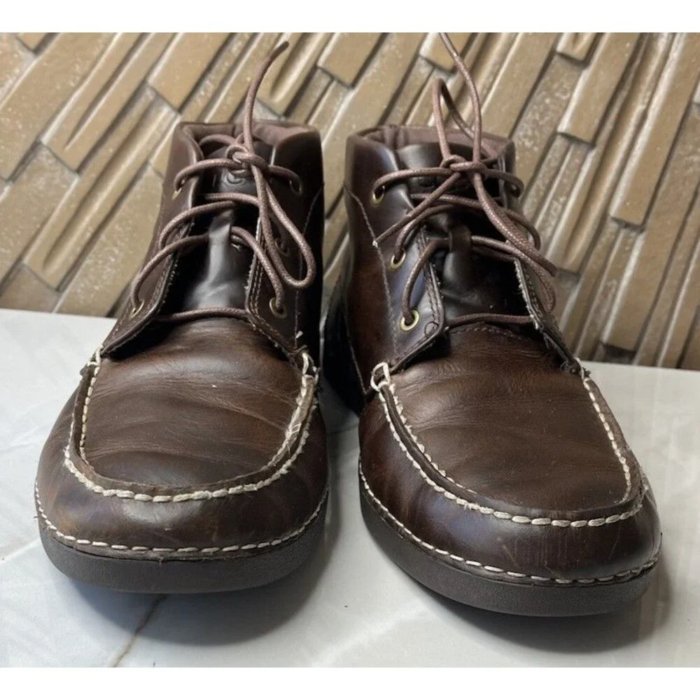 UGG Australia Men Kaldwell 1003884 Boots Stout Leather US 10 Vibram Sole Shoes